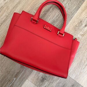 Kate Spade Vibrant Red Satchel